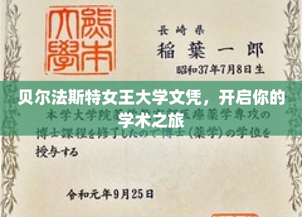 解锁学术新篇章，贝尔法斯特女王大学文凭，成就非凡未来